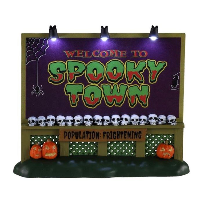 Spookytown Sign