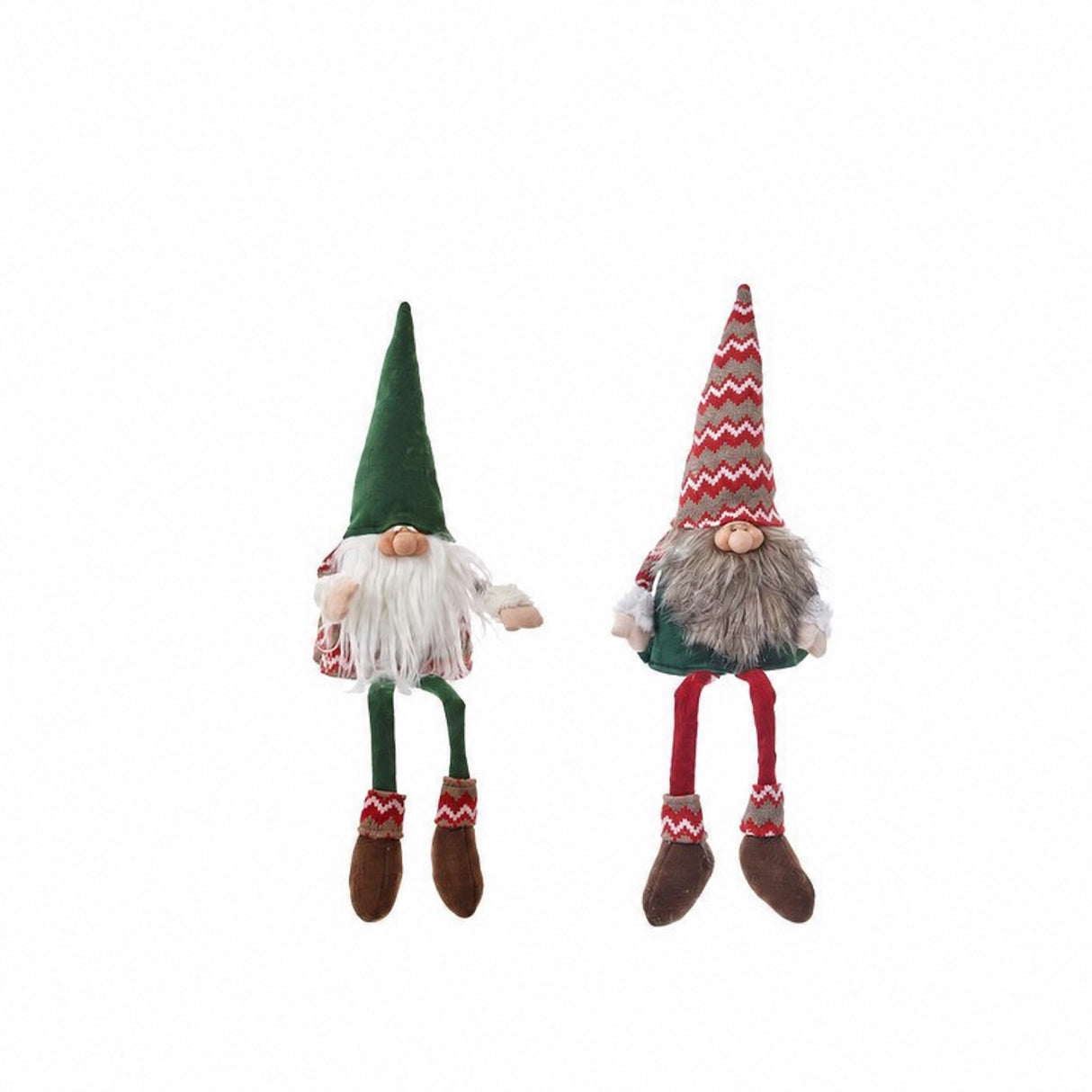 Gnome with hanging legs