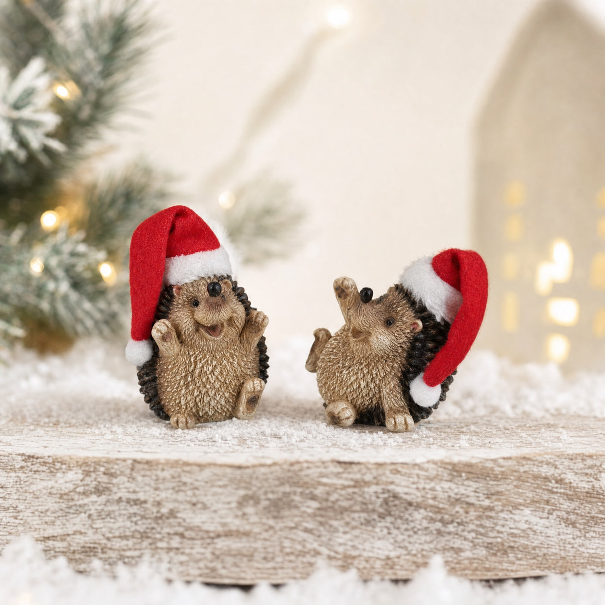 Christmas hedgehog