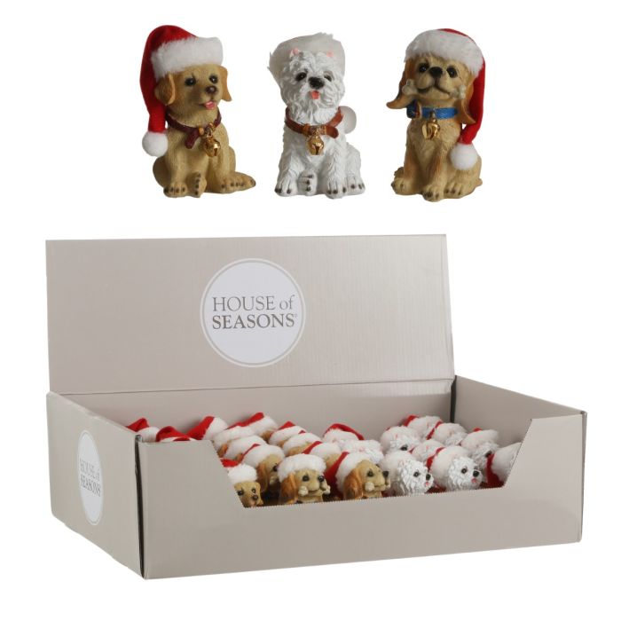 Julehund med blød hue