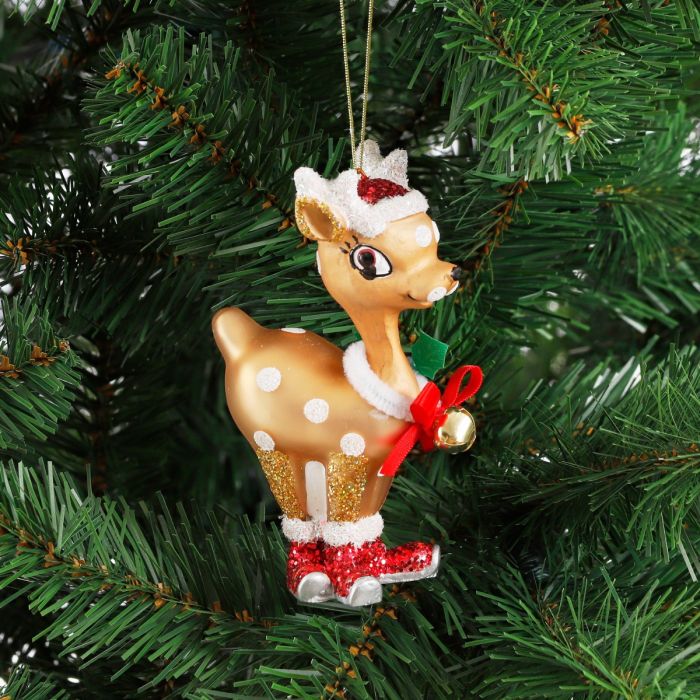 Roe deer Christmas ornament