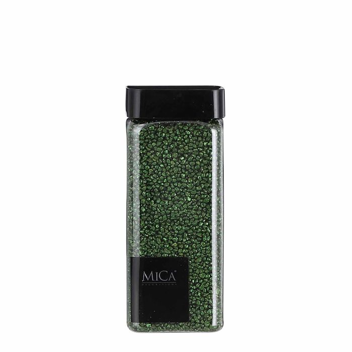 Granulatsten glitter mørkegrøn