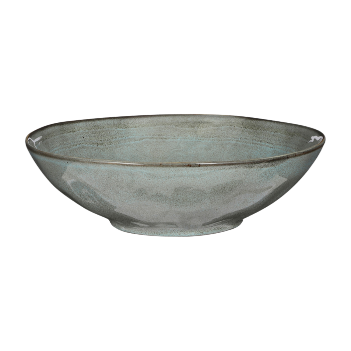 Tabo grøn stentøjsskål 30,5 cm