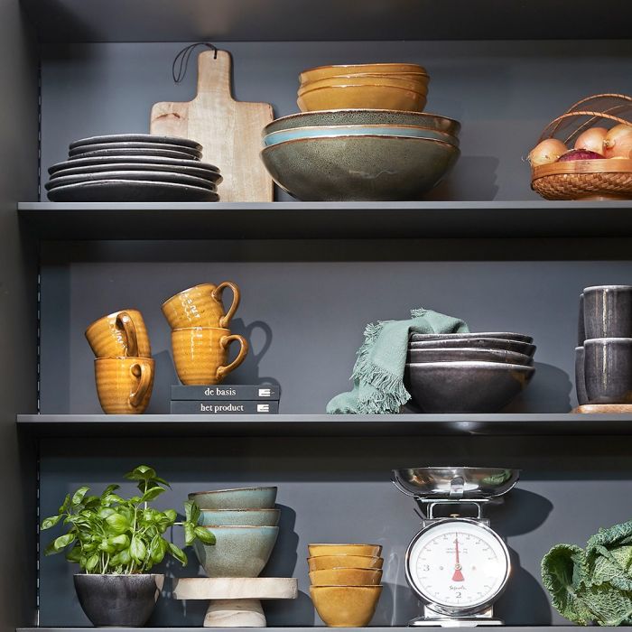 Tabo grøn stentøjsskål 30