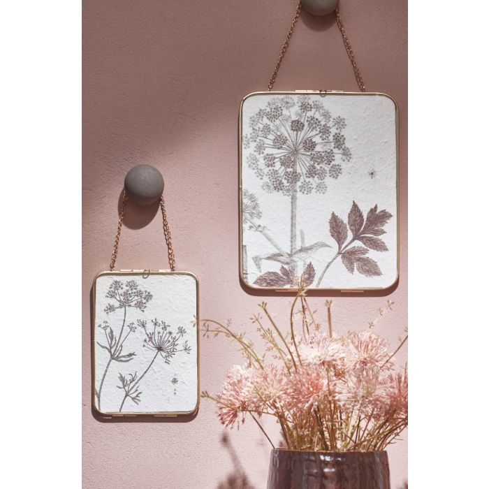 Adele ramme guldfarvet lille