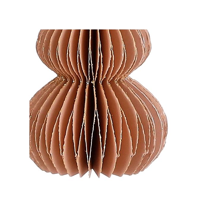 Håndlavet Juletræ lyserødt 10 cm højt