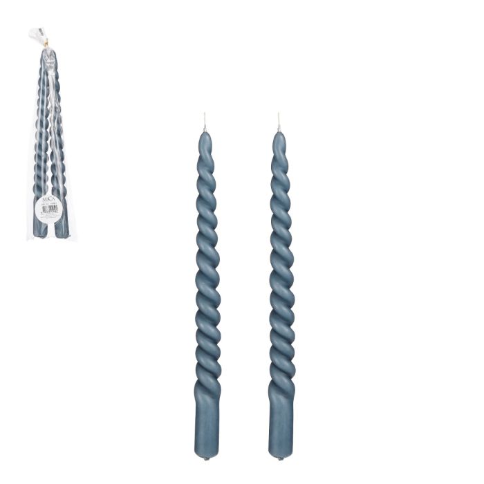 Snoede lys 2-pak blå