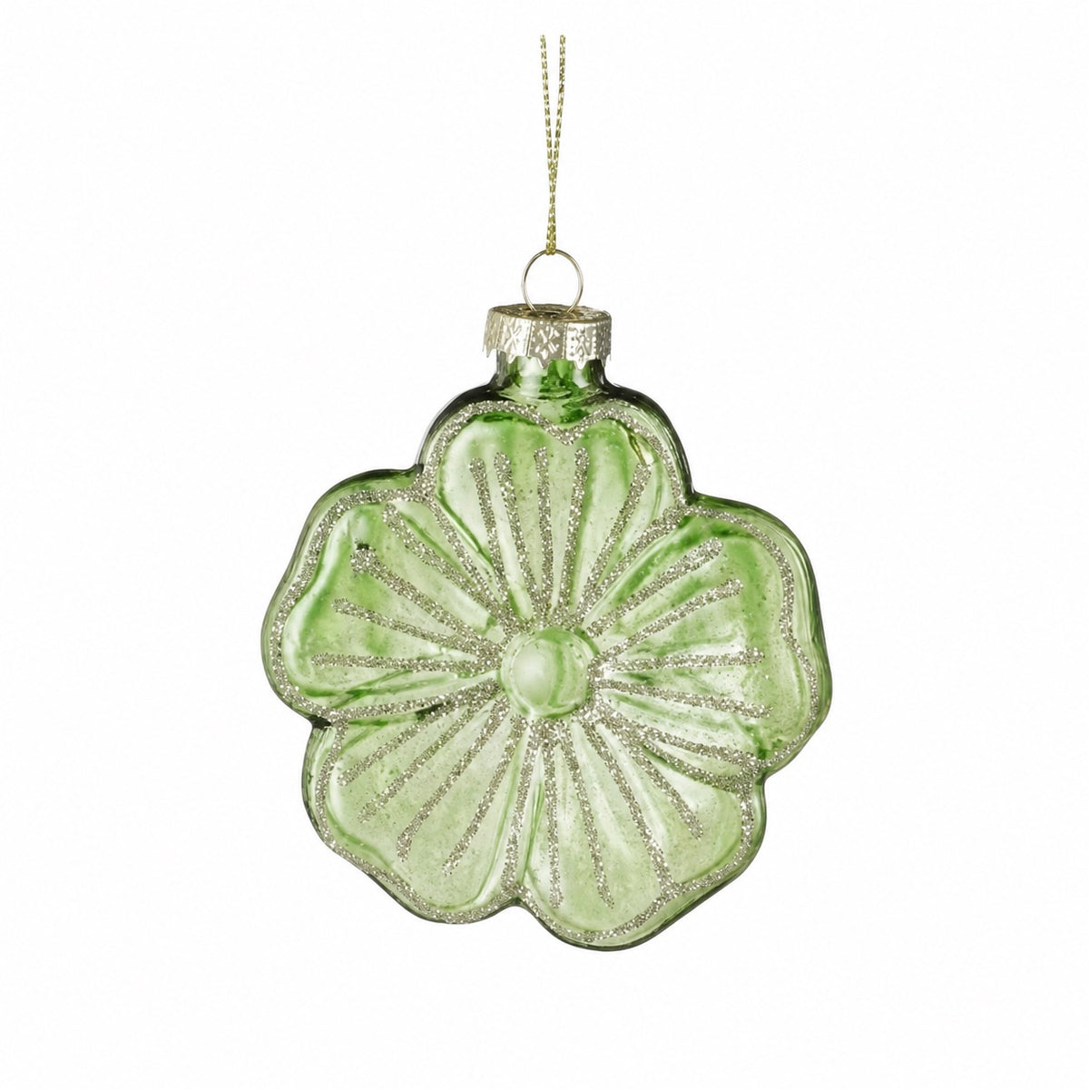 Flower Christmas ornament