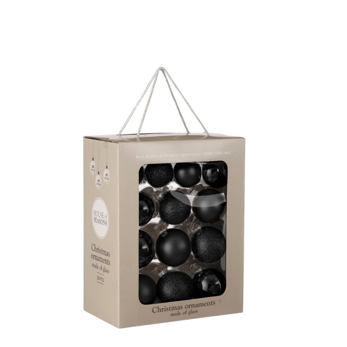 Julekugler 26-pak sorte