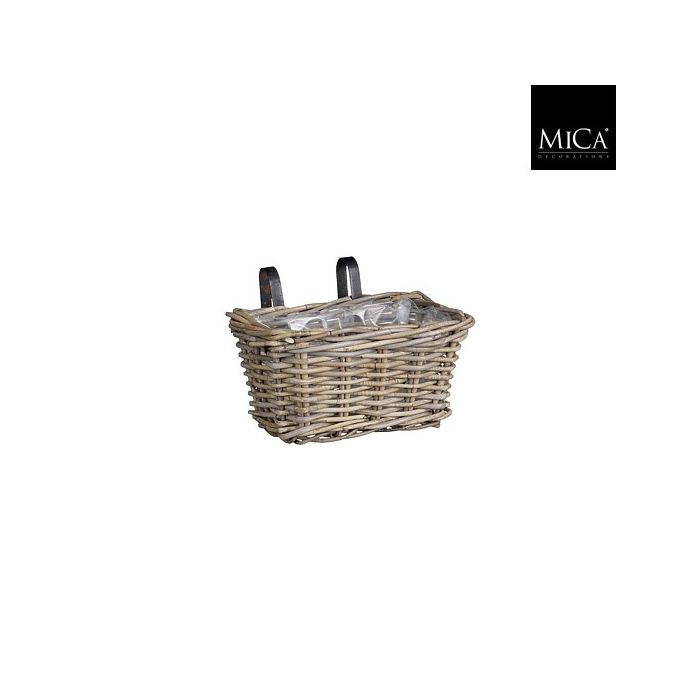 Marcia altankasse 30 cm lang i rattan.