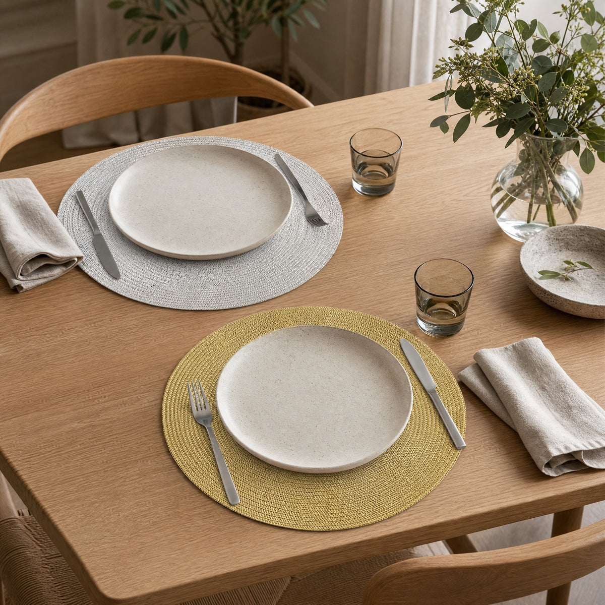 Placemat gold or silver