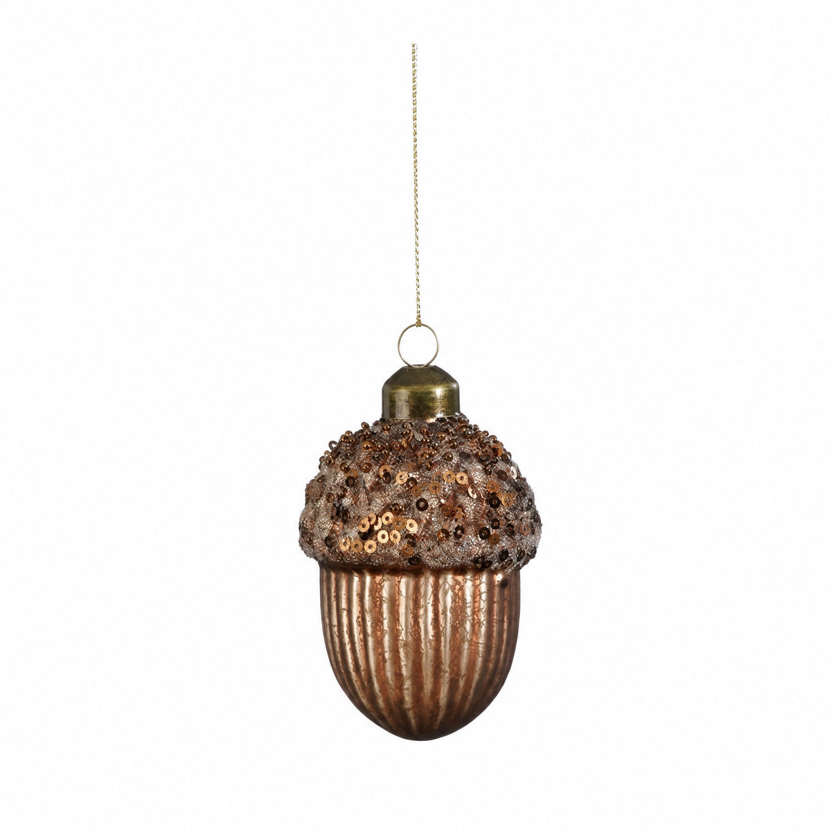 Christmas bauble Acorn 8 cm high