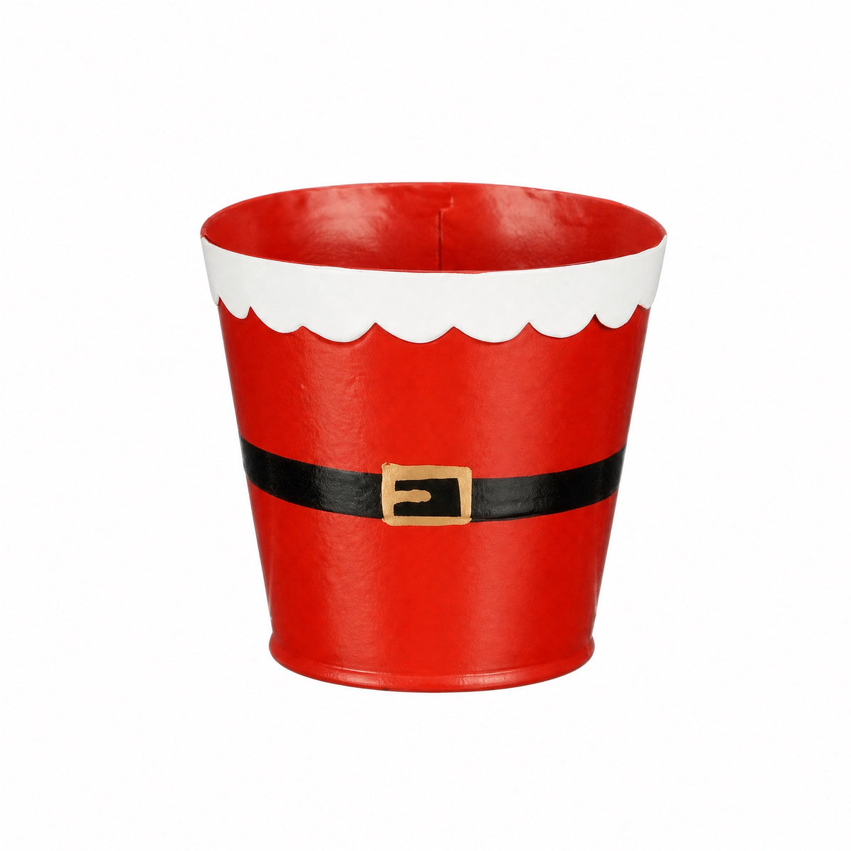Bucket/pot cover with Christmas motif
