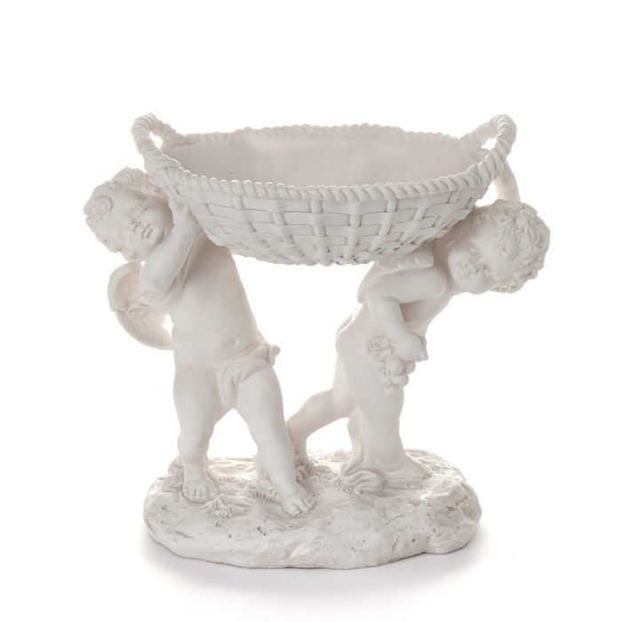 Engle med lille skål 26 cm høj