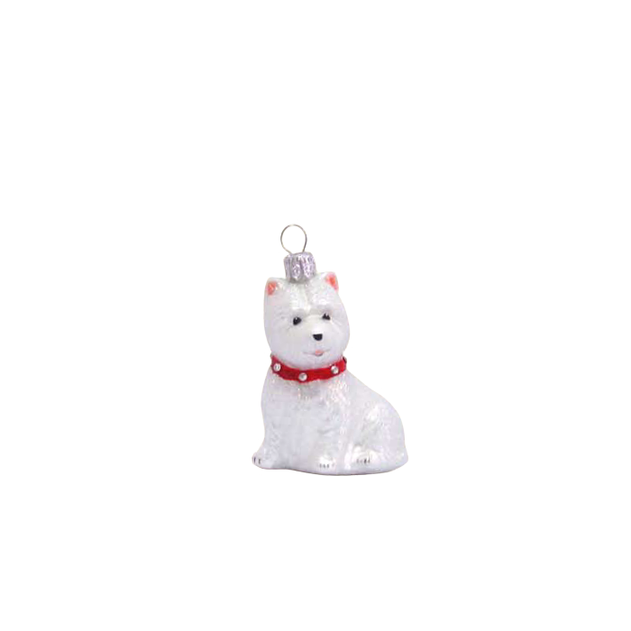 West Highland White Terrier Christmas ornament
