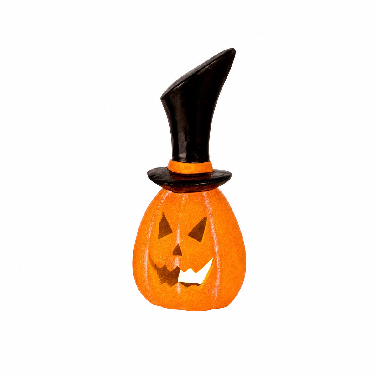 Pumpkin with tall hat