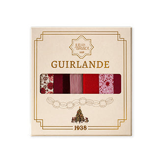 Garland strips in red with red patterns from Juel & Brandt