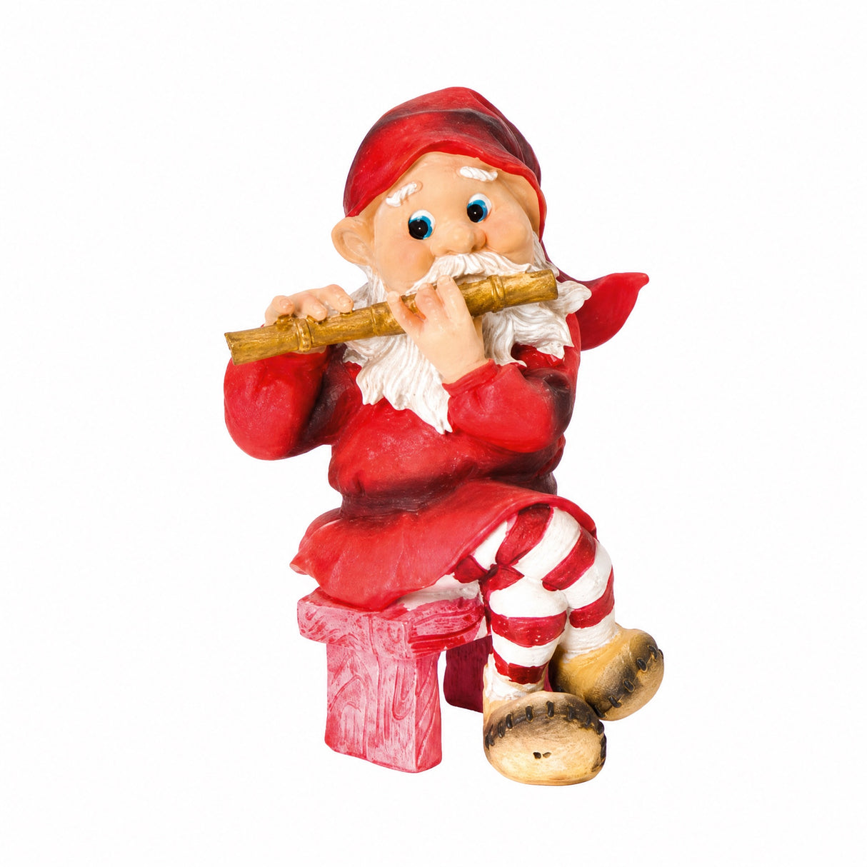 FOREST ELF WITH MUSICAL INSTRUMENT