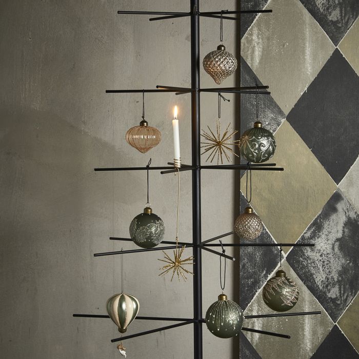 Guldfarvet stjerne med mange spidser