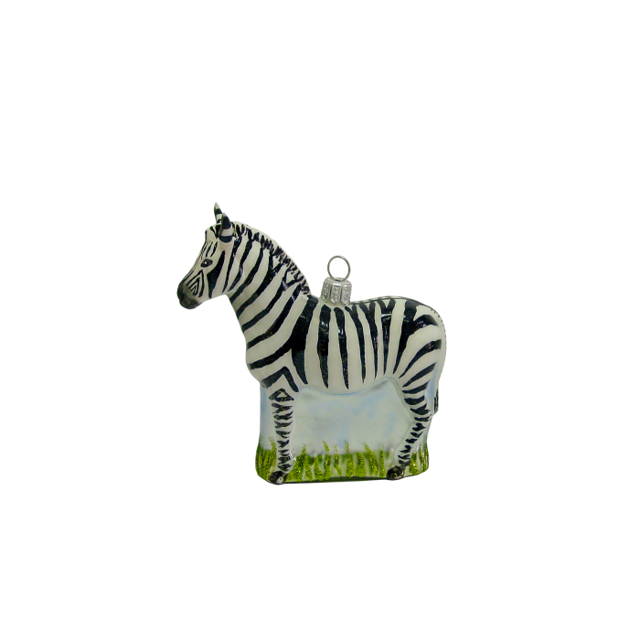 Julekugle Zebra