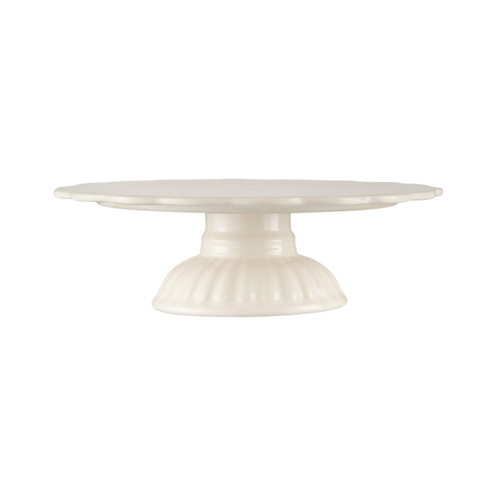 Kagefad på fod fra Ib Laursen Mynte i farven butter cream