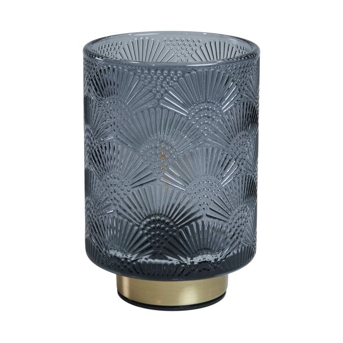 Speedtsberg Lampe med LED blå med mønster