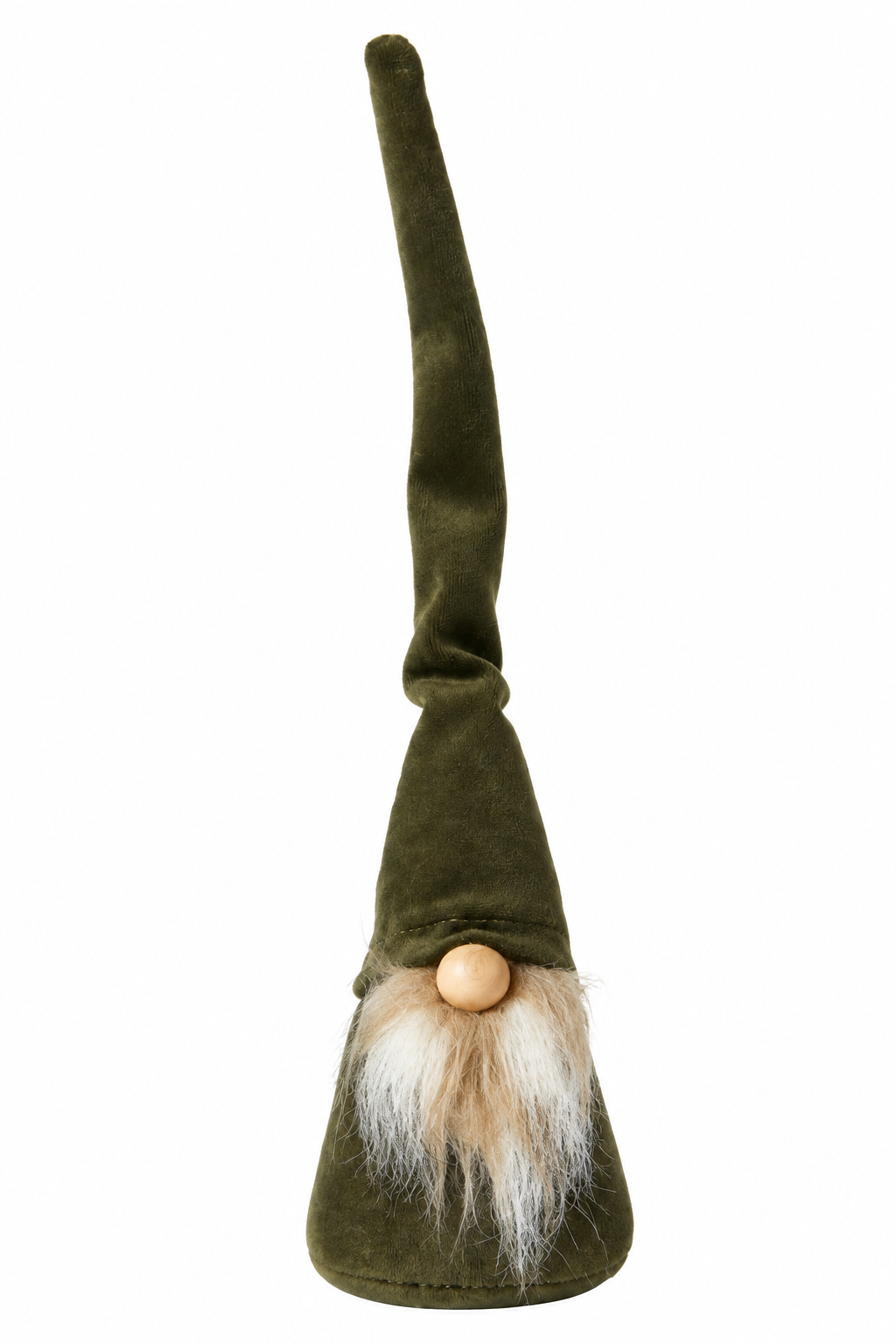 Kaj Christmas gnome in green velour from Speedtsberg