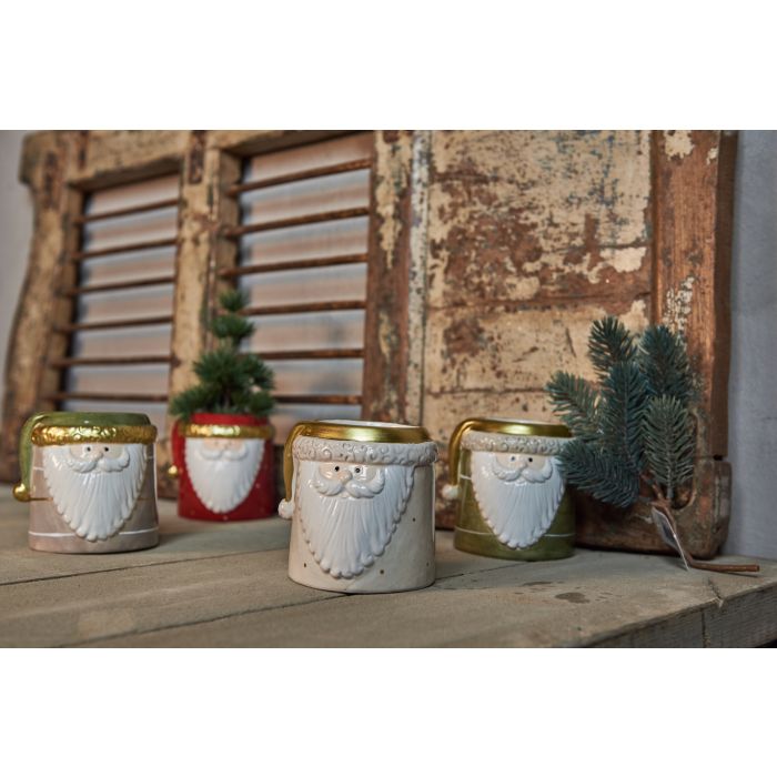 Skjuler med julemand grøn eller grå