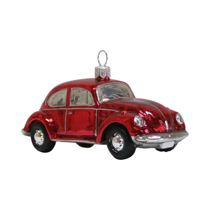 Julekugle Volkswagen Bil rød