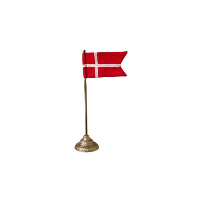 Dannebrog flag with grooved base