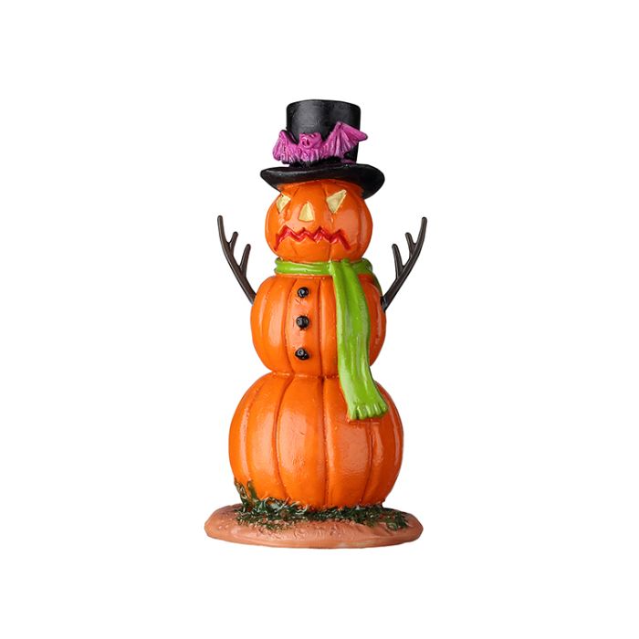 Pumpkin Snowman