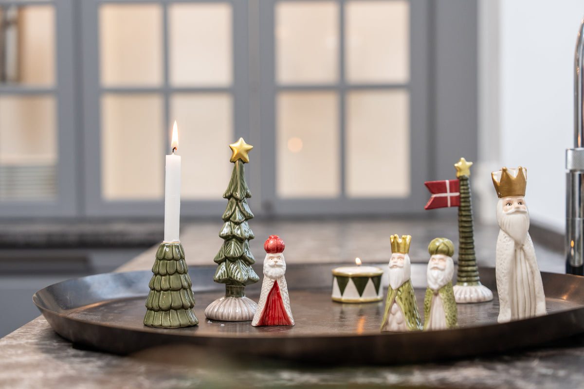 Tray with Christmas decorations from Speedtsberg