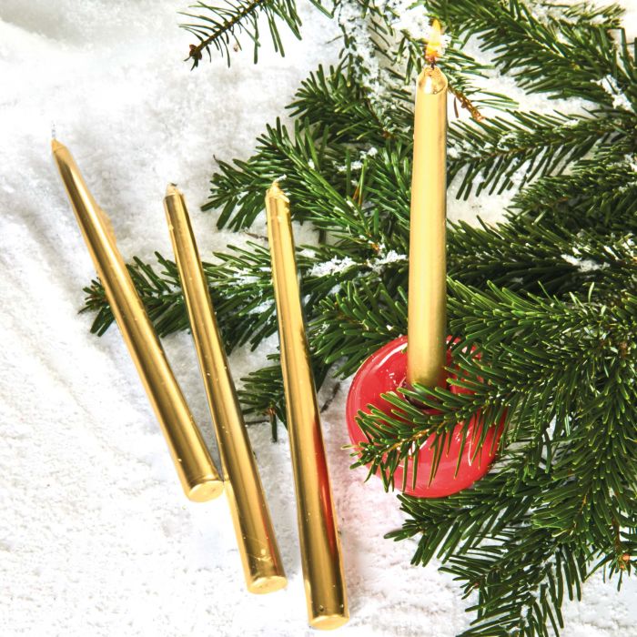 Stagelys guldfarvede