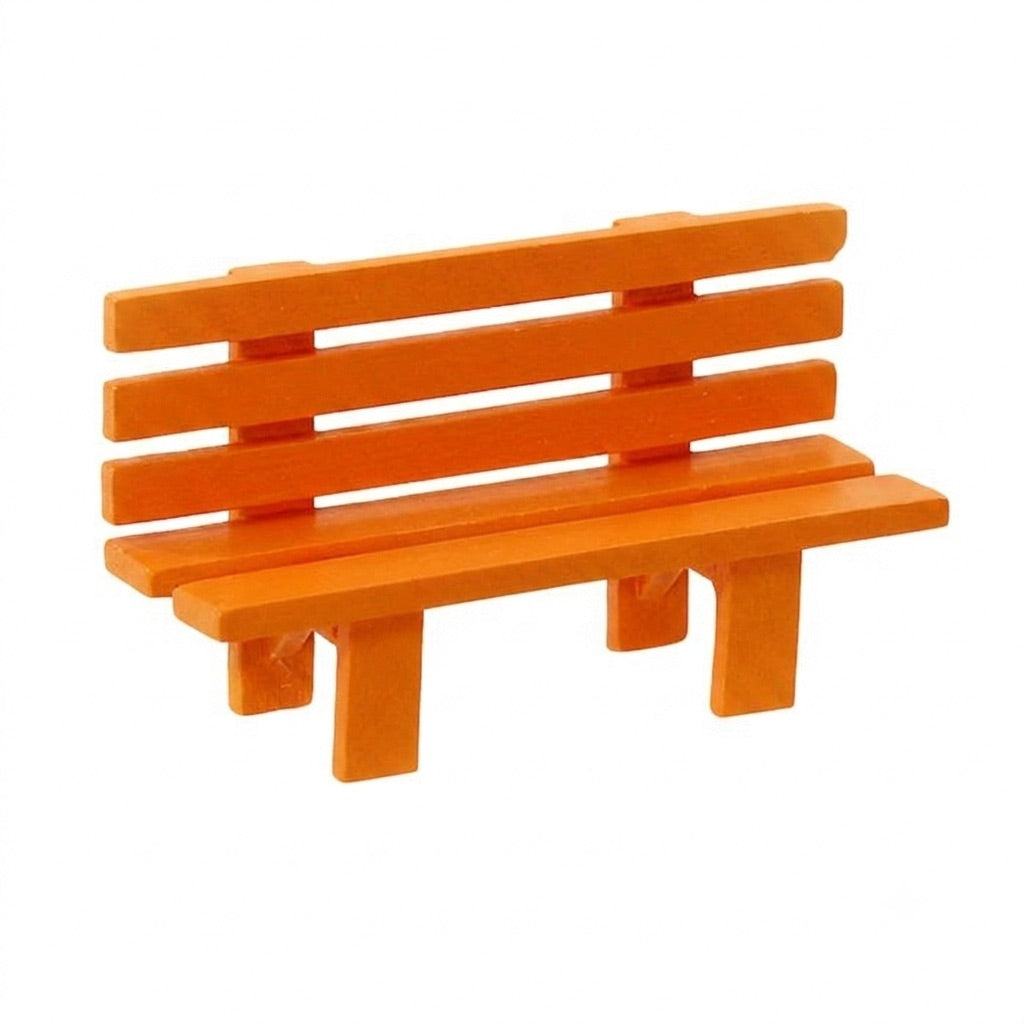 Wooden bench