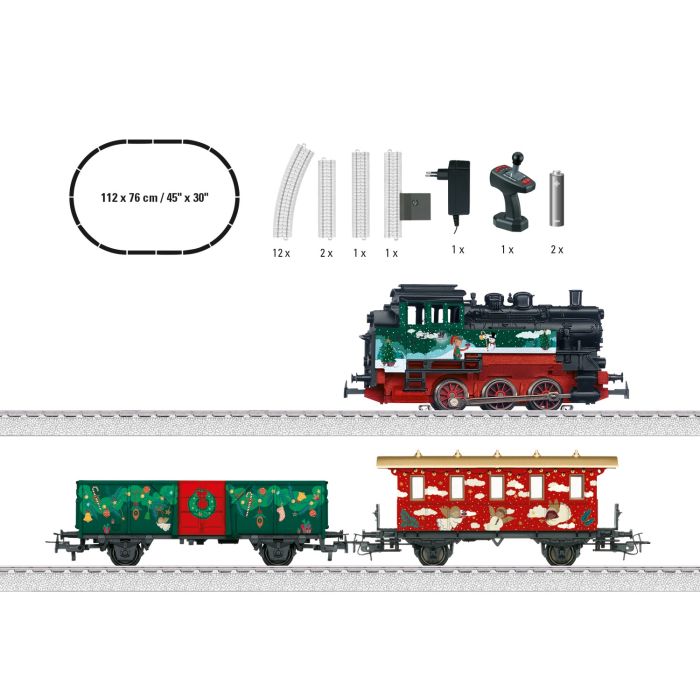 Märklin Juletog med lys startsæt