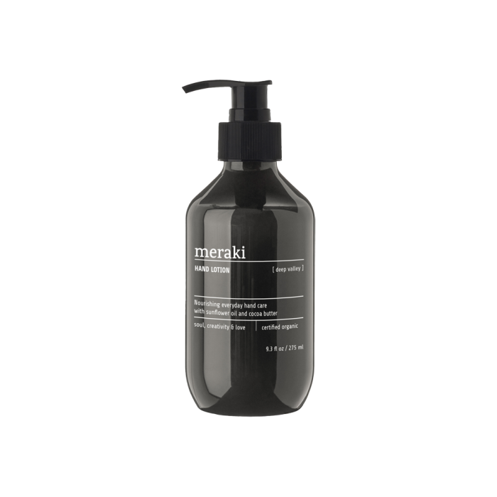 Meraki Håndlotion Deep Valley 275 ml i brun flaske med pumpe