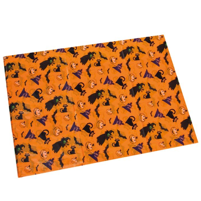 Halloween plastdug orange