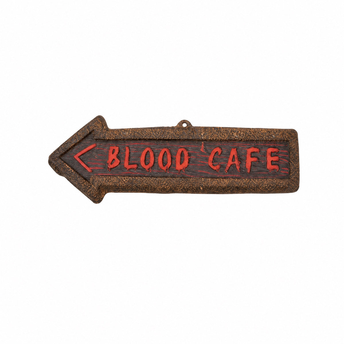 Halloween plastic arrow door sign