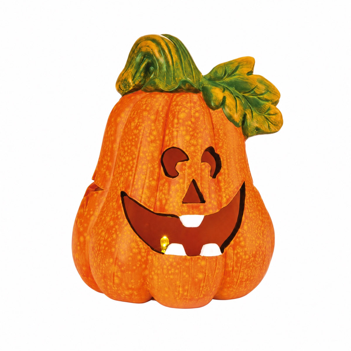 Pumpkin with LED lights