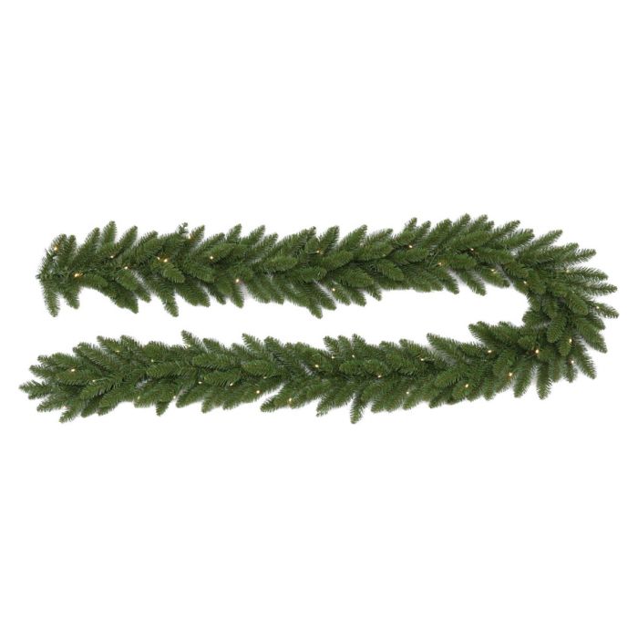 Visby granguirlande med lys 270 cm lang