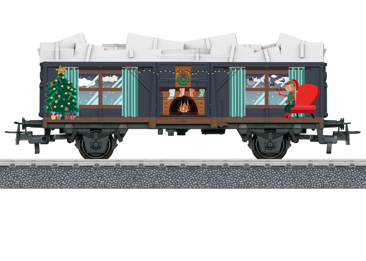Märklin Christmas train car with lights
