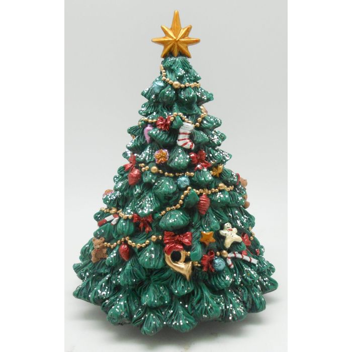 Christmas tree music box