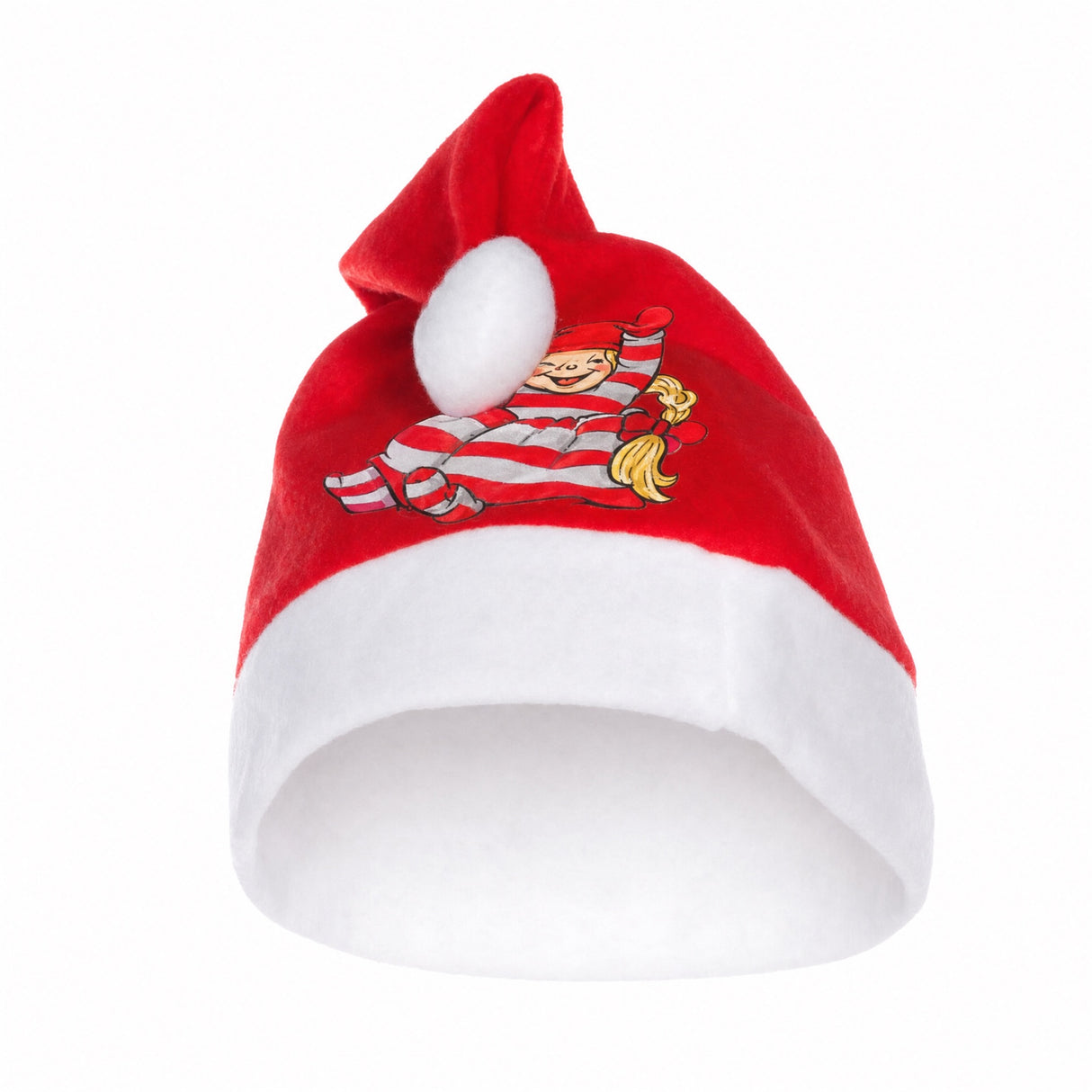 SANTA HAT WITH BABY ELF