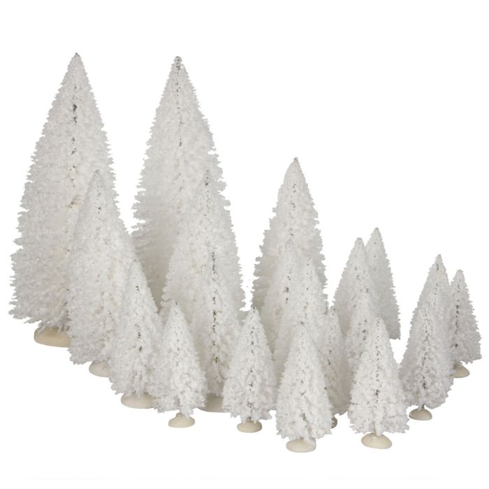 Luville snehvide grantræer 21 pak