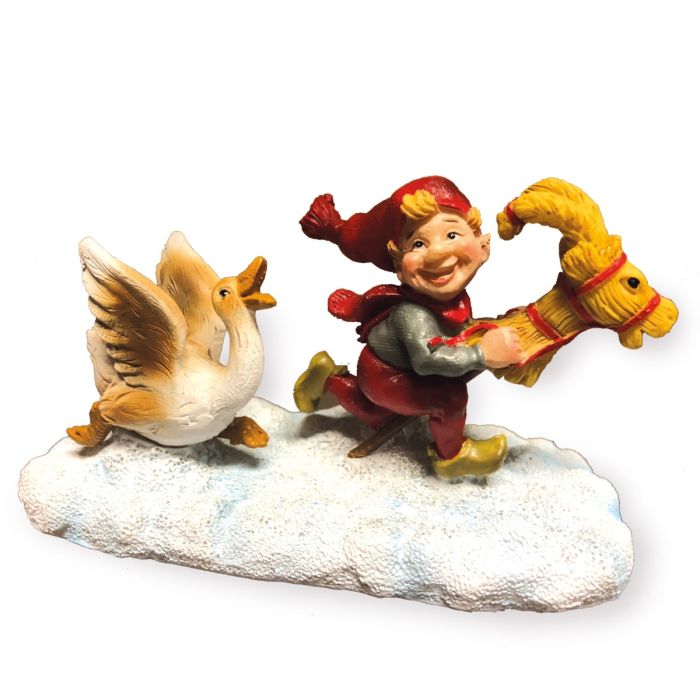 Vilhelm Hansen Nisse med gås