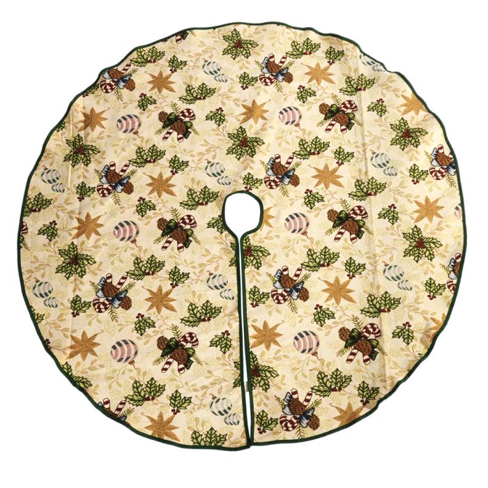 Juletræstæppe med julemotiv