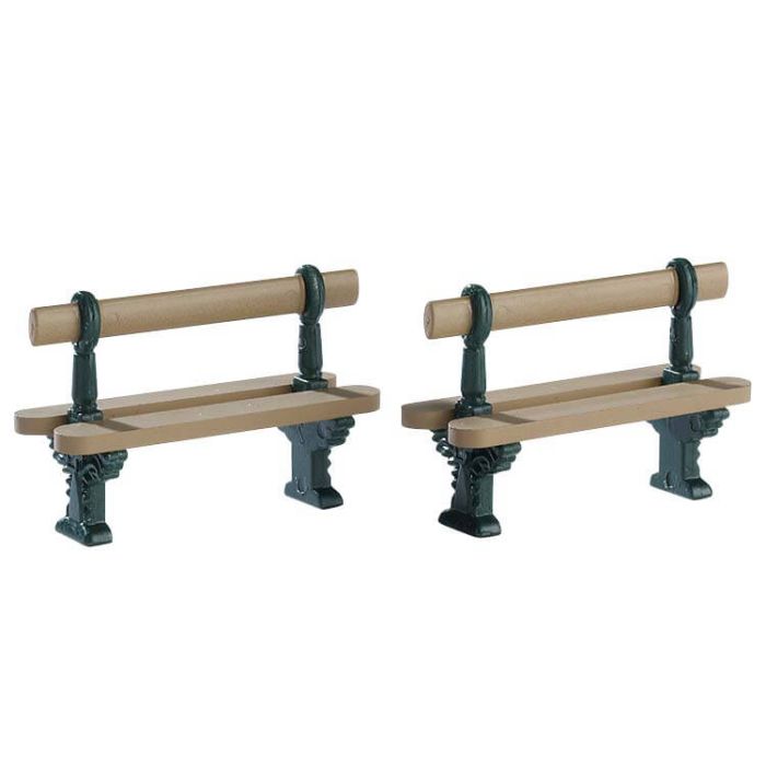 Double Seated Bench Set Of 2