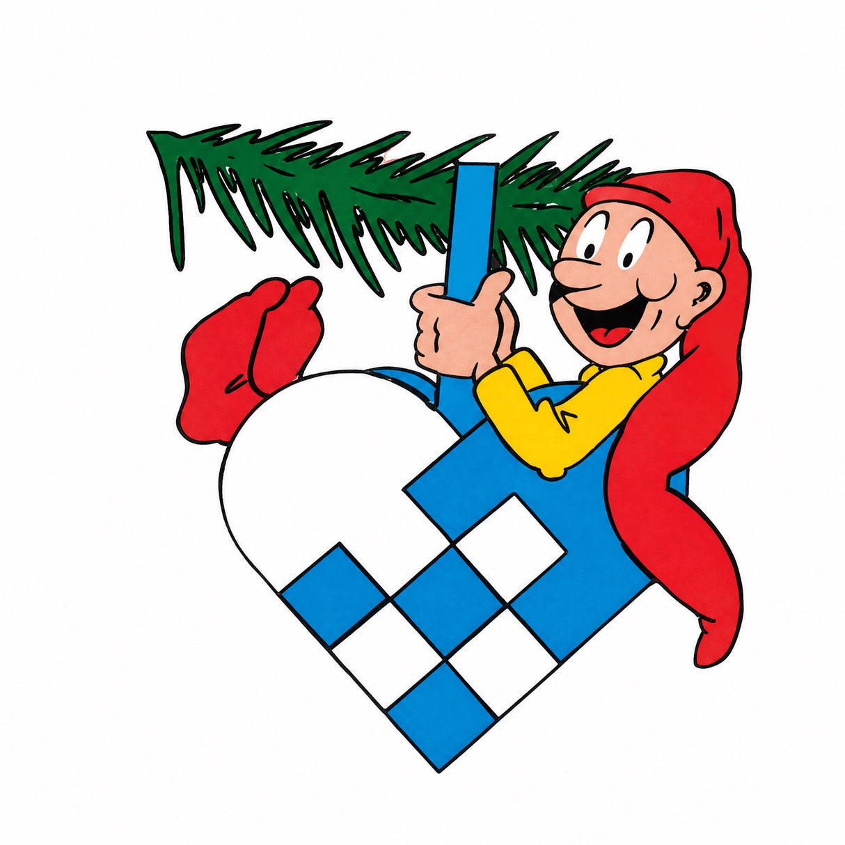 Wooden Bramming elf