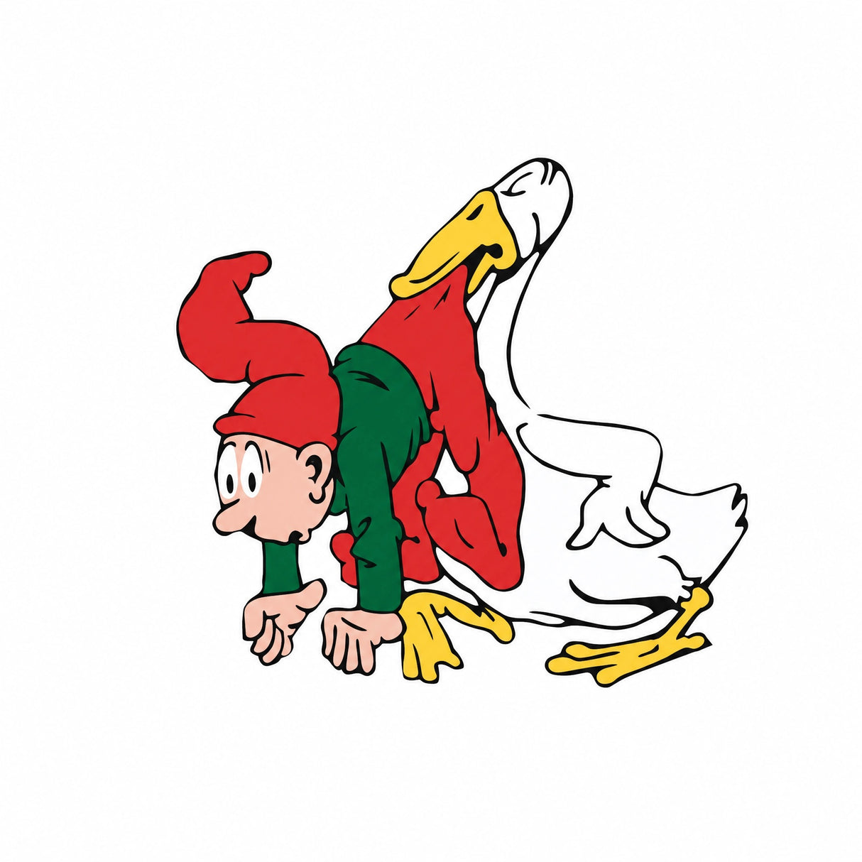 Wooden Bramming elf