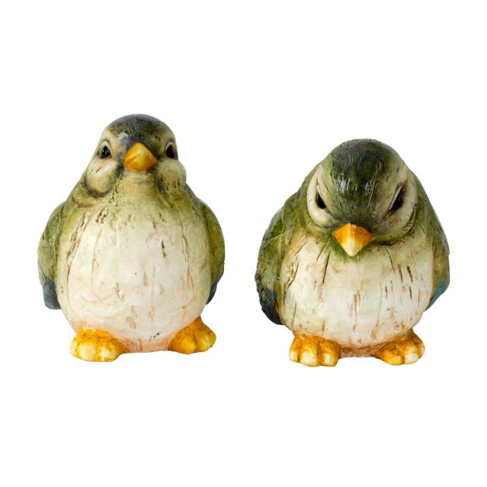 Grønne fugle 12 cm høje